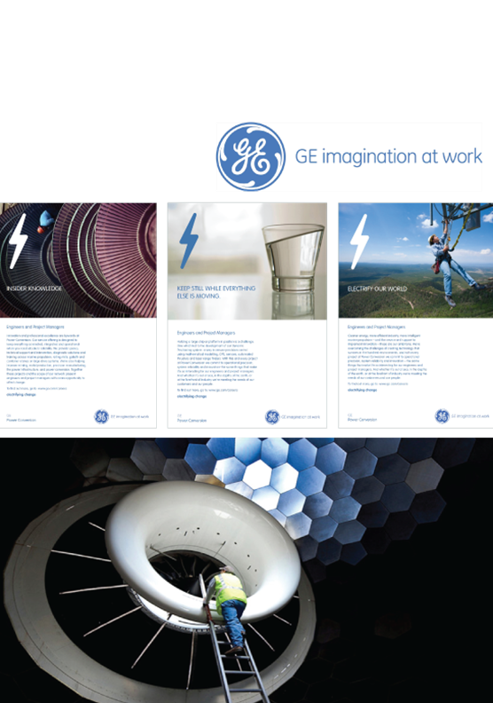 GE Power's global and local campaign