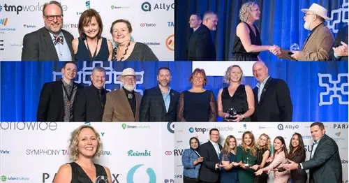 Cielo and clients accepting CandE awards in 2019