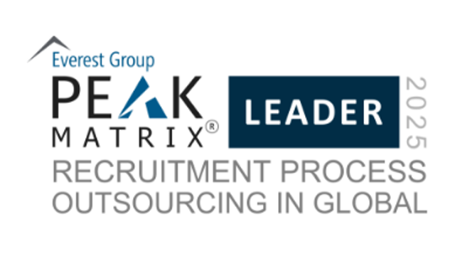 Everest Group’s Recruitment Process Outsourcing (RPO) Services Global PEAK Matrix® Assessment 2025 Leader logo