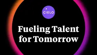 "Fueling Talent for Tomorrow" below the Cielo logo